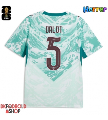 Portugal Diogo Dalot #5 Udebanetrøje VM 2026 Kort ærmer